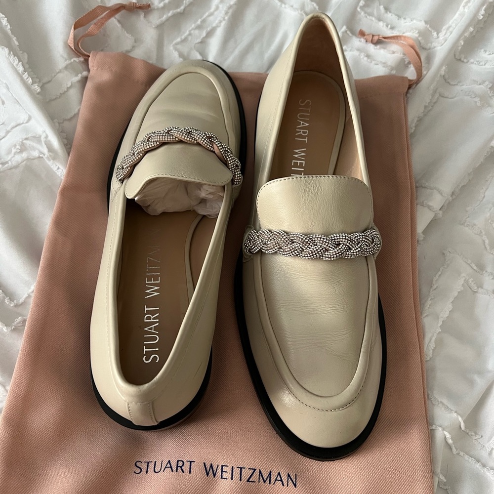 Stuart Weitzman size 9.5, worn twice!!